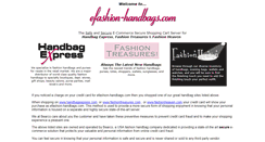 Desktop Screenshot of efashion-handbags.com